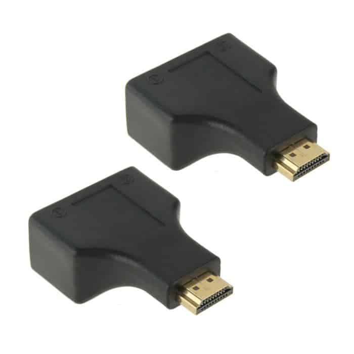 S-HDMI-1568.jpg 30 m HDMI zu Dual Port RJ45 Netzwerkkabel Extender Over von Cat 5e / 6 3D HDTV Up – Bild 1