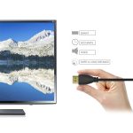 1.4 Version, vergoldetes Micro-HDMI-Stecker-zu-HDMI-Stecker-Spiralkabel, Unterstützung 3D / Ethernet, Länge: 60 cm (kann auf bis zu 2 m verlängert werden) – Bild 6