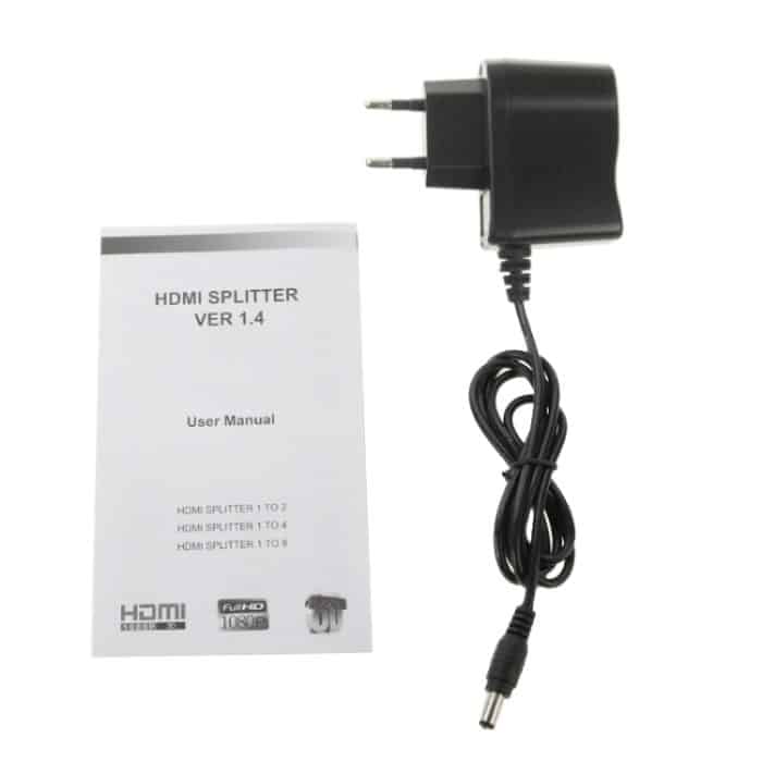 V1.4 Full HD 1080P 1 x 8 HDMI-Verstärker-Splitter, unterstützt 3D, 1x8 HDMI, Support 3D – Bild 6