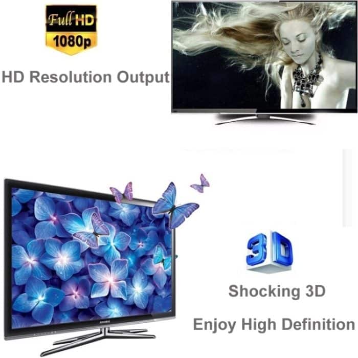 V1.4 Full HD 1080P 1 x 8 HDMI-Verstärker-Splitter, unterstützt 3D, 1x8 HDMI, Support 3D – Bild 10