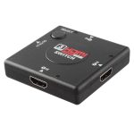 3 Ports 1080P HDMI-Schalter (schwarz)
