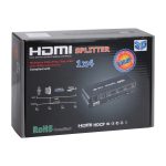 1080p 1x4 HDMI-Splitter, 1.4 Version, EU-Stecker (schwarz) – Bild 6