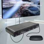 1080p 1x4 HDMI-Splitter, 1.4 Version, EU-Stecker (schwarz) – Bild 7