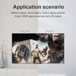 1080P HDMI-Schalter mit 3-Port-Verstärker, Version 1.3, mit Fernbedienung (schwarz) – Bild 7