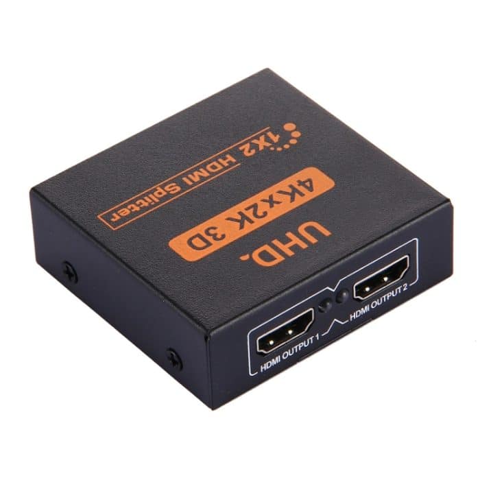 FY1409E Mini V1.3 UHD 4K x 2K 3D 1 x 2 HDMI-Splitter (schwarz) – Bild 3