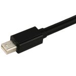 Mini DisplayPort Stecker auf HDMI + VGA + DVI Buchse Adapter Konverterkabel für Mac Book Pro Air, Kabellänge: 17 cm, Mini DP to HDMI+VGA+DVI (Black), Mini DP to HDMI+VGA+DVI (White) – Bild 3