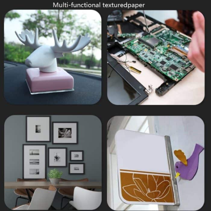 3 mm 3M doppelseitiges Klebeband für iPhone/Samsung/HTC-Handy-Touchpanel-Reparatur, Länge: 50 m, 3mm White, 3mm Black – Bild 2