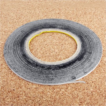 2 mm doppelseitiges Klebeband für iPhone/Samsung/HTC-Handy-Touchpanel-Reparatur, Länge: 50 m, 2mm Black, 2mm White