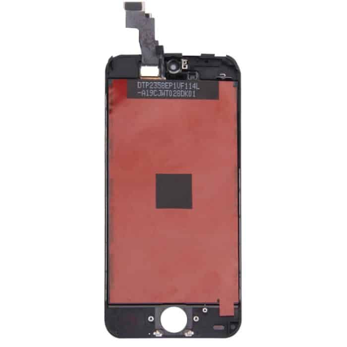 TFT-LCD-Bildschirm für iPhone 5C Digitizer Vollmontage mit Rahmen (Schwarz) – Bild 3