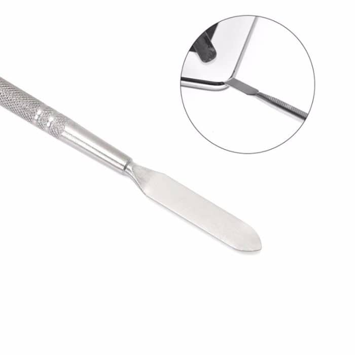 Professionelles Reparaturwerkzeug für Metall-Demontagestangen für Mobiltelefone / Tablet-PCs, Länge: 18 cm (Silber) – Bild 4