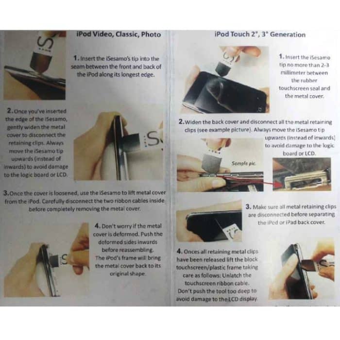 Reparaturwerkzeug für das Öffnen von dünnen Klingen für Smartphones und Tablets – Bild 6