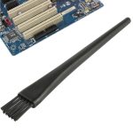 Elektronische Komponente 11 Balken Antistatische Reinigungsbürste mit rundem Griff, Länge: 14,8 cm (schwarz)