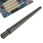 Elektronische Komponente 7 Beam Rundgriff Antistatische Reinigungsbürste, Länge: 12,2 cm (schwarz)