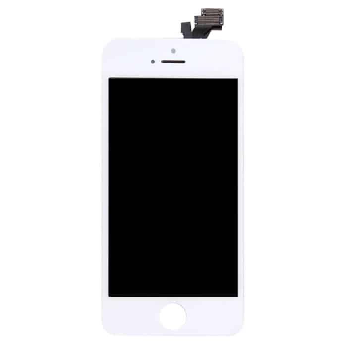 Vollständiger Zusammenbau von LCD-Bildschirm und Digitalisierer mit Rahmen für iPhone 5, 3 in 1 for i5 White, 3 in 1 for i5 Black – Bild 2