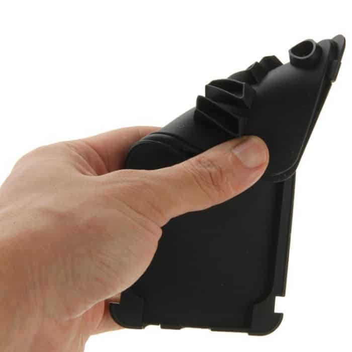 360-Grad-Drehung 3-lagig (Kunststoff + Touchscreen-Bildschirm + Silikonschale) Kombiradhalter für iPhone 5 & 5S – Bild 10