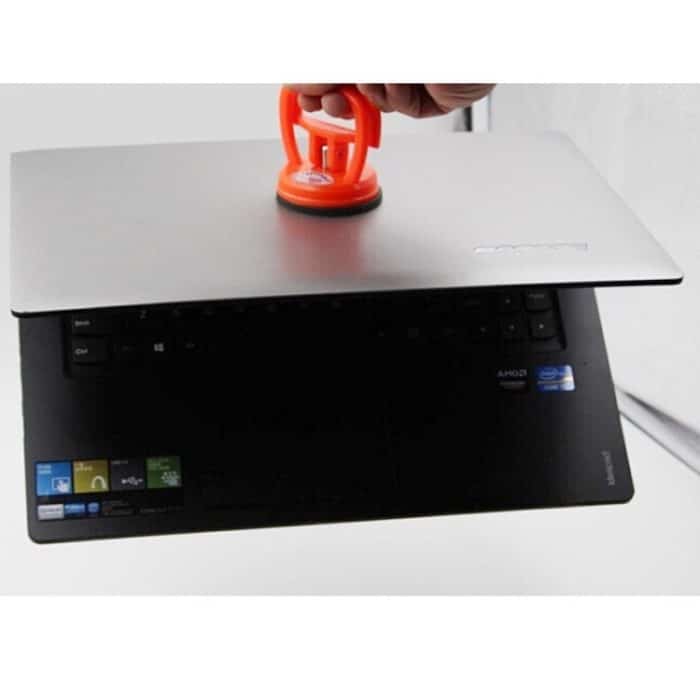 Reparaturwerkzeug für Dent Puller Glasgriff mit doppeltem Saugnapf für PC / Laptop / iMac / LCD-Fernseher, Durchmesser: 11,5 cm – Bild 8