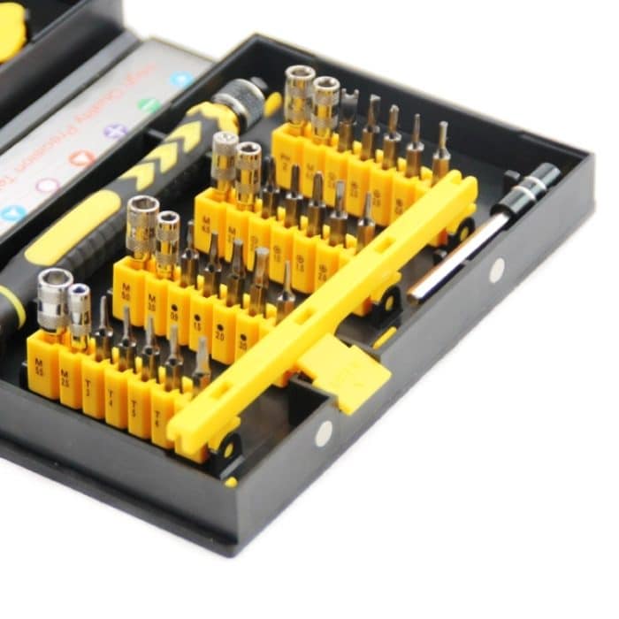 JF-6097A 38-in-1-Multi-Bit-Schraubendrehersatz für die Reparatur professioneller Mobiltelefone für iPhone 6 / iPhone 5 und 5S / Mobiltelefon – Bild 5