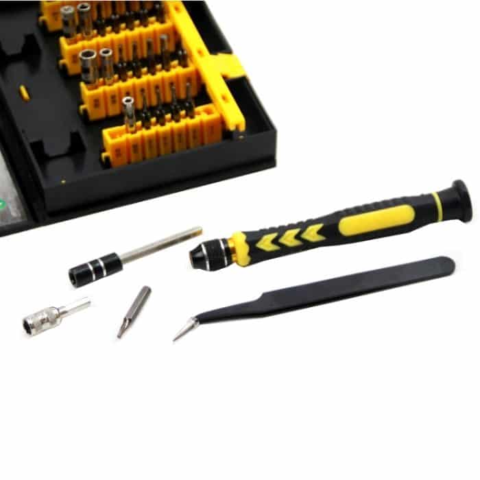 JF-6097A 38-in-1-Multi-Bit-Schraubendrehersatz für die Reparatur professioneller Mobiltelefone für iPhone 6 / iPhone 5 und 5S / Mobiltelefon – Bild 6