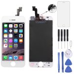 Digitizer-Baugruppe (Original-LCD + Rahmen + Touchpanel) für iPhone 5S, For iPhone 5S White, For iPhone 5S Black