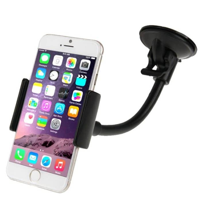 360 Grad drehbarer Universal-Autotassenhalterständer, geeignet für eine Breite von 5,5 cm bis 8,2 cm, Für iPhone, Galaxy, Huawei, Xiaomi, Lenovo, Sony, LG, HTC und andere Smartphones – Bild 1