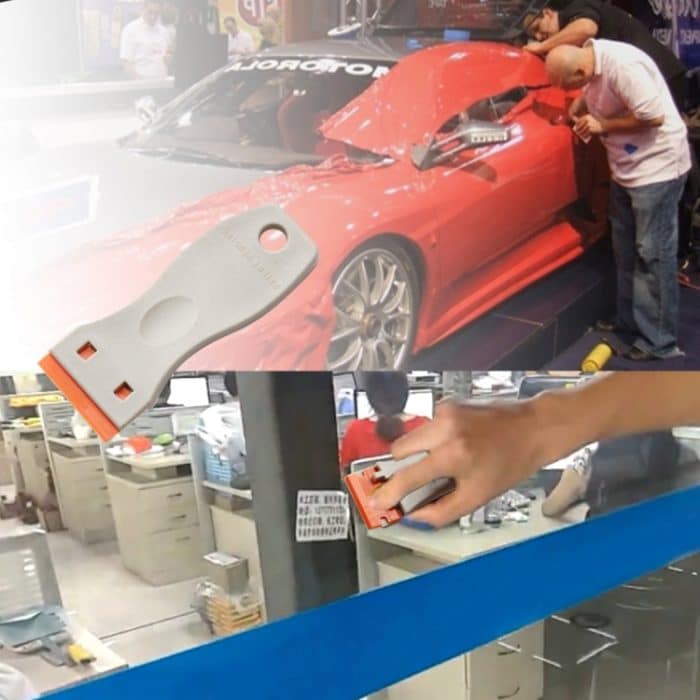 Telefon LCD-Bildschirm Kunststoff-Kratzer-Entferner UV OCA Messer Reparaturwerkzeuge – Bild 5