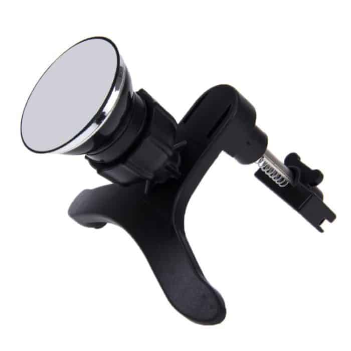 Drehbare Universal-Autoentlüftung Magnetische Telefonhalterung Standhalterung, Für iPhone, Galaxy, Huawei, Xiaomi, Lenovo, Sony, LG, HTC und andere Smartphones (Silber) – Bild 2