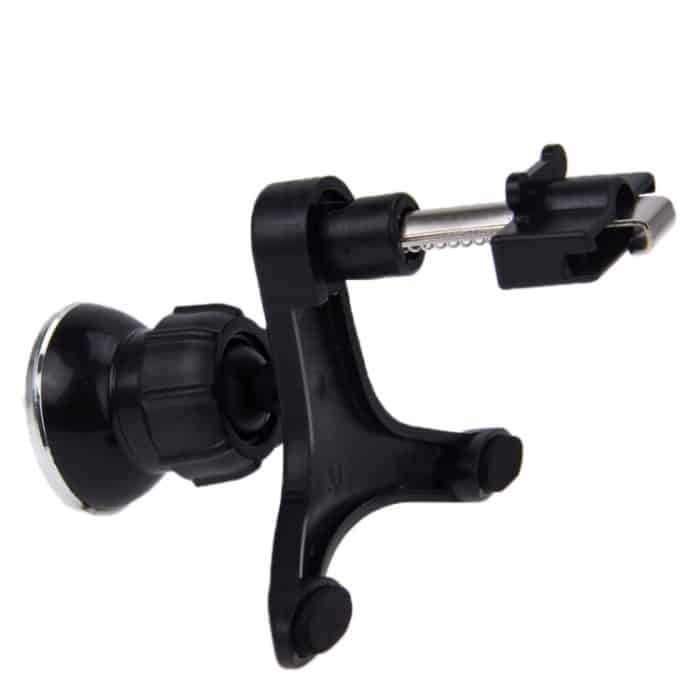 Drehbare Universal-Autoentlüftung Magnetische Telefonhalterung Standhalterung, Für iPhone, Galaxy, Huawei, Xiaomi, Lenovo, Sony, LG, HTC und andere Smartphones (Silber) – Bild 3