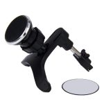 Drehbare Universal-Autoentlüftung Magnetische Telefonhalterung Standhalterung, Für iPhone, Galaxy, Huawei, Xiaomi, Lenovo, Sony, LG, HTC und andere Smartphones (Silber) – Bild 4