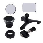 Drehbare Universal-Autoentlüftung Magnetische Telefonhalterung Standhalterung, Für iPhone, Galaxy, Huawei, Xiaomi, Lenovo, Sony, LG, HTC und andere Smartphones (Silber) – Bild 6