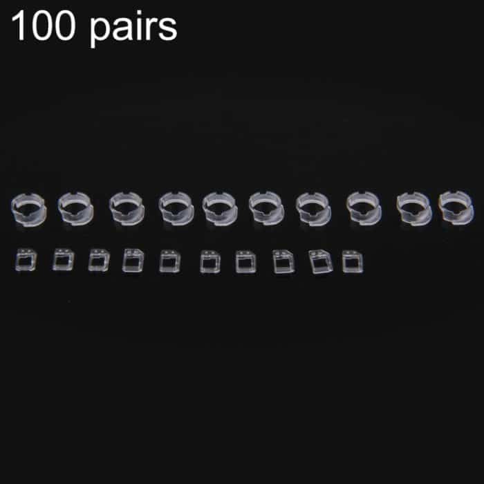 S-IP6G-4881.jpg Frontblende des Kameramoduls mit Sensorhalterung für iPhone 6 & 6 Plus, 100 Paar – Bild 1