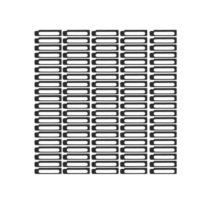 100 PCS Sponge Foam Slice Pads für iPhone 6s Plus Dock Connector Ladeanschlussdichtung – Bild 1