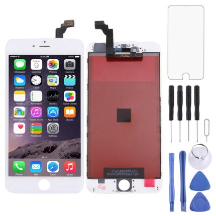 Vollständige Montage von LCD-Bildschirm und Digitalisierer mit Rahmen für iPhone 6 Plus, 3 in 1 for i6 Plus White, 3 in 1 for i6 Plus Black