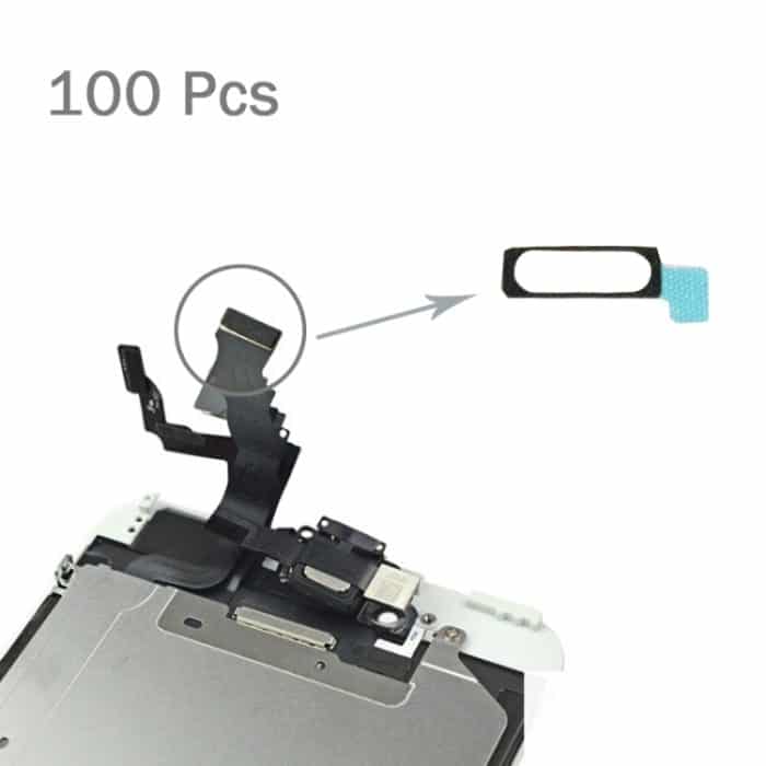 S-IP6S-0028.jpg 100 PCS für iPhone 6s Dock Connector Ladeanschluss Dichtung Schwammschaum Slice Pads – Bild 1