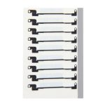 100 Stück Ohrhörer-Lautsprecher-Abdeckstreifen für iPhone 6s – Bild 3