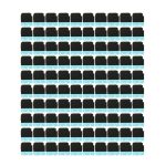 100 PCS Lautsprecher Ringer Summer Back Sponge Foam Slice Pads für iPhone 6s – Bild 2