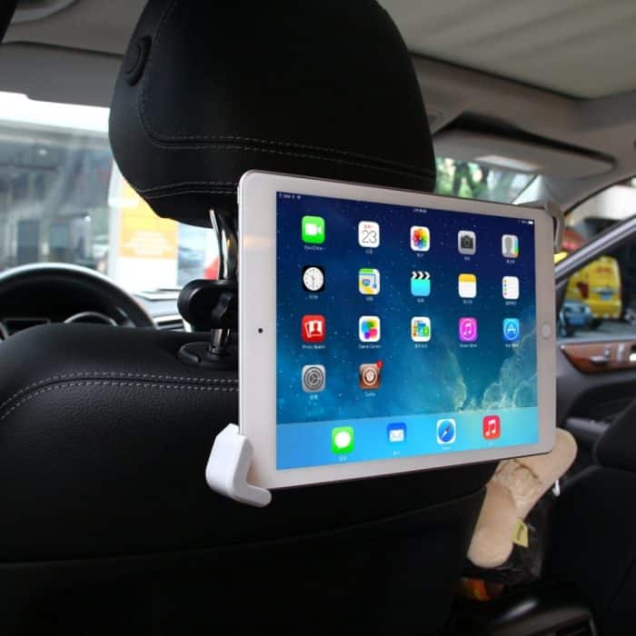 Universal 360 Grad Drehung Auto Kopfstützenhalterung, Für iPad, Samsung, Lenovo, Sony und andere Tablet-PCs (schwarz) – Bild 9