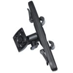 Einziehbare Halterung für mehrere Richtungen für iPad / iPad 2/7 Zoll ~ 11 Zoll Tablet PC Clip auf Autokopfstütze, einziehbare Reichweite: 16 cm ~ 25 cm (schwarz) – Bild 4