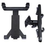 Einziehbare Halterung für mehrere Richtungen für iPad / iPad 2/7 Zoll ~ 11 Zoll Tablet PC Clip auf Autokopfstütze, einziehbare Reichweite: 16 cm ~ 25 cm (schwarz) – Bild 5