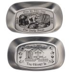 Edelstahl Mehrzweck-Tablett Obstschale Dessertteller (zufällige Lieferung) – Bild 5