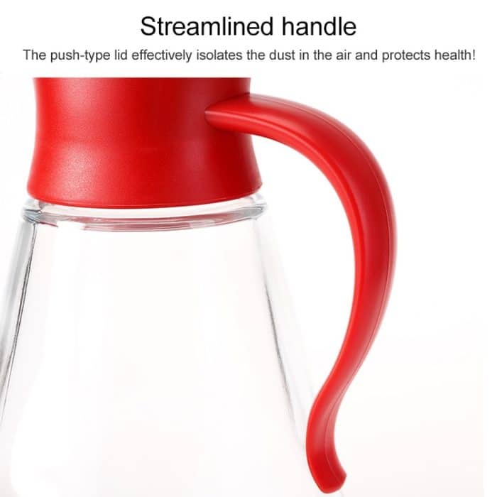 Glasölflasche mit automatischer Deckelöffnung – Bild 4