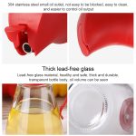 Glasölflasche mit automatischer Deckelöffnung – Bild 5