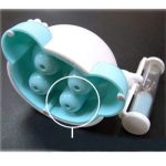 Niedlicher Cartoon kreativer Sanduhr-Zahnbürstenständer (zufällige Farblieferung) – Bild 7