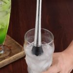 Edelstahl Ice Pick Muddler (Silber) – Bild 5
