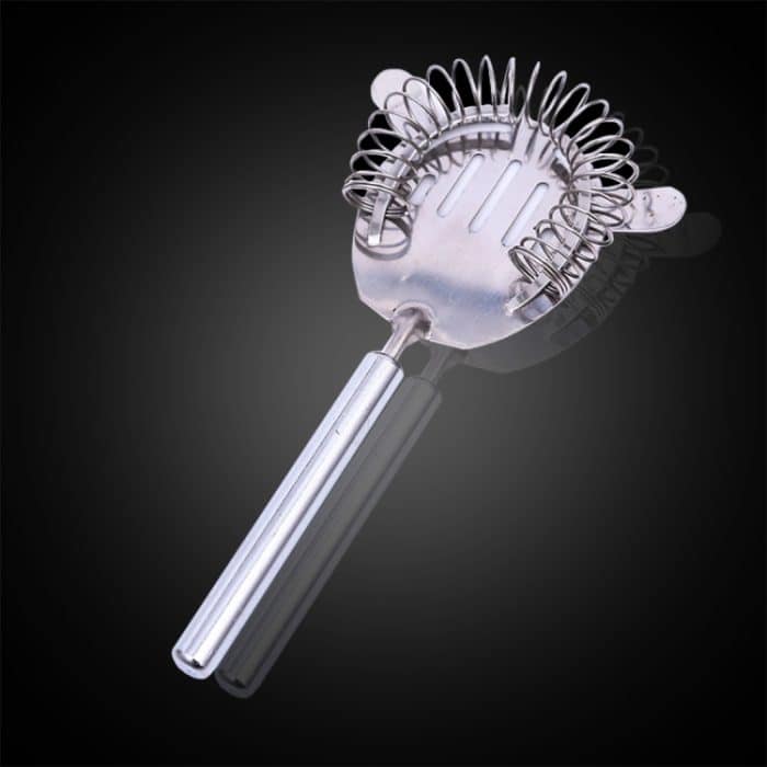 5 in 1 Classic Edelstahl-Shaker-Set, Kapazität: 550 ml (Shaker + Jigger + Sieb + Eisclip + Rührrohr) (Silber) – Bild 5