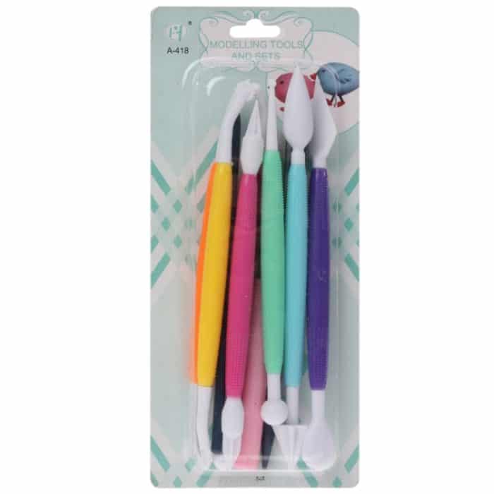 10-in-1 buntes Kuchen-Modellierwerkzeug-Set – Bild 4