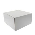 Quadratischer Temperatursensor 3-farbiger (blau / pink / rot) LED-Duschkopf (silber) – Bild 8