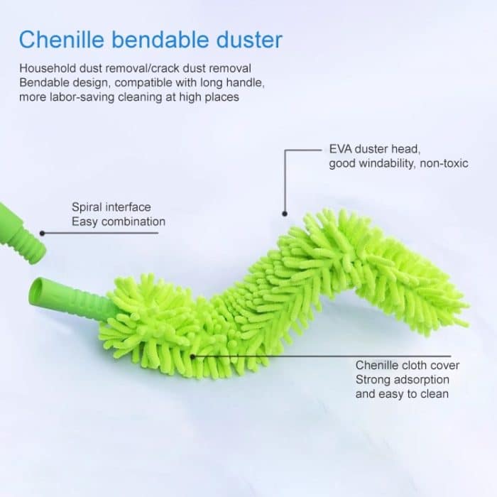 Einseitiger flexibler Chenille-Staubstaubtuch (zufällige Farbabgabe) – Bild 3