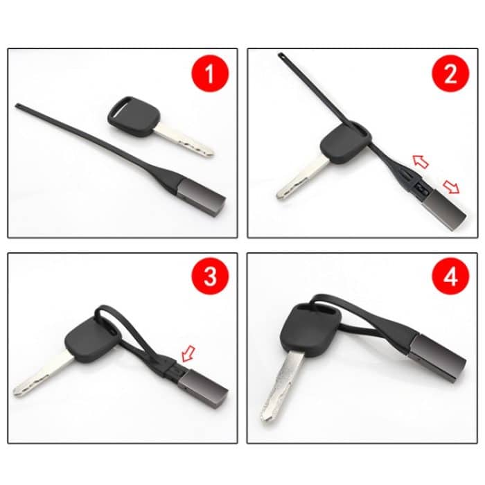 Modischer, hochwertiger Menu-Titan-Schlüsselanhänger, Auto-Schlüsselanhänger, Car Keychain Key Ring – Bild 6