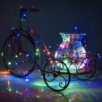 100 LED-RGB-Licht mit Controller, Blink-/Fading-/Verfolgungseffekt, 220V Colorful Light EU Plug, White Light US Plug, Warm White US Plug, Warm White EU Plug, White Light EU Plug, Colorful Light US Plug – Bild 5