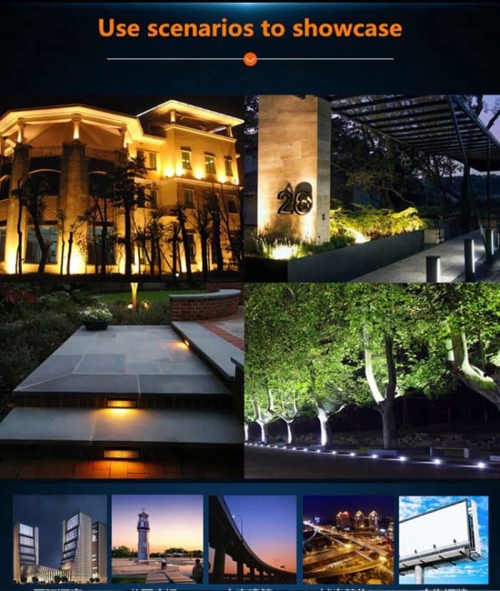 2 x 48 LED SMD 2835, Lichtstrom: > 8000LM, PF > 0,9, RA > 80, AC 90-140V, 100W White, 100W Warm White – Bild 11